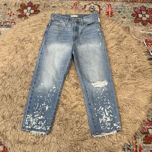 Madewell the dad jeans size 27